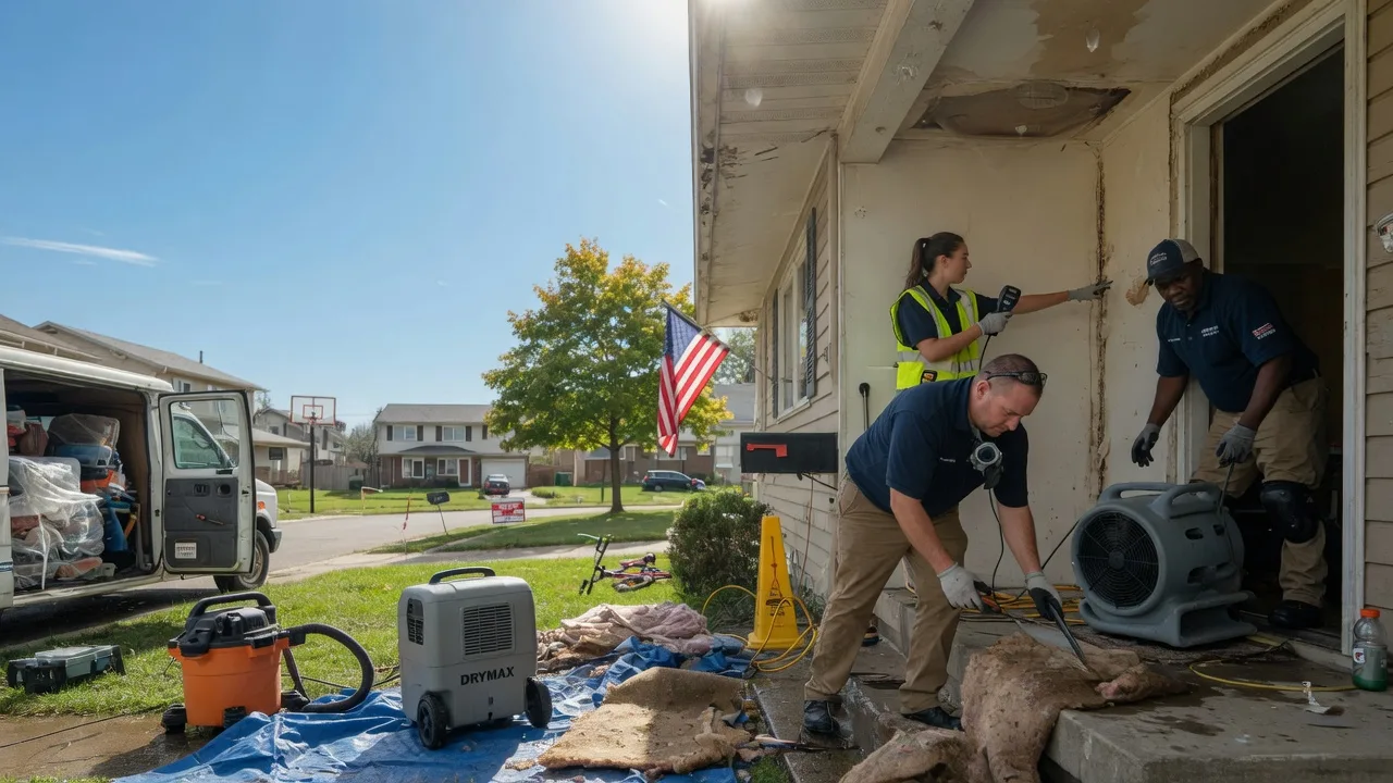 Water Damage Restoration in Sun, LA near me